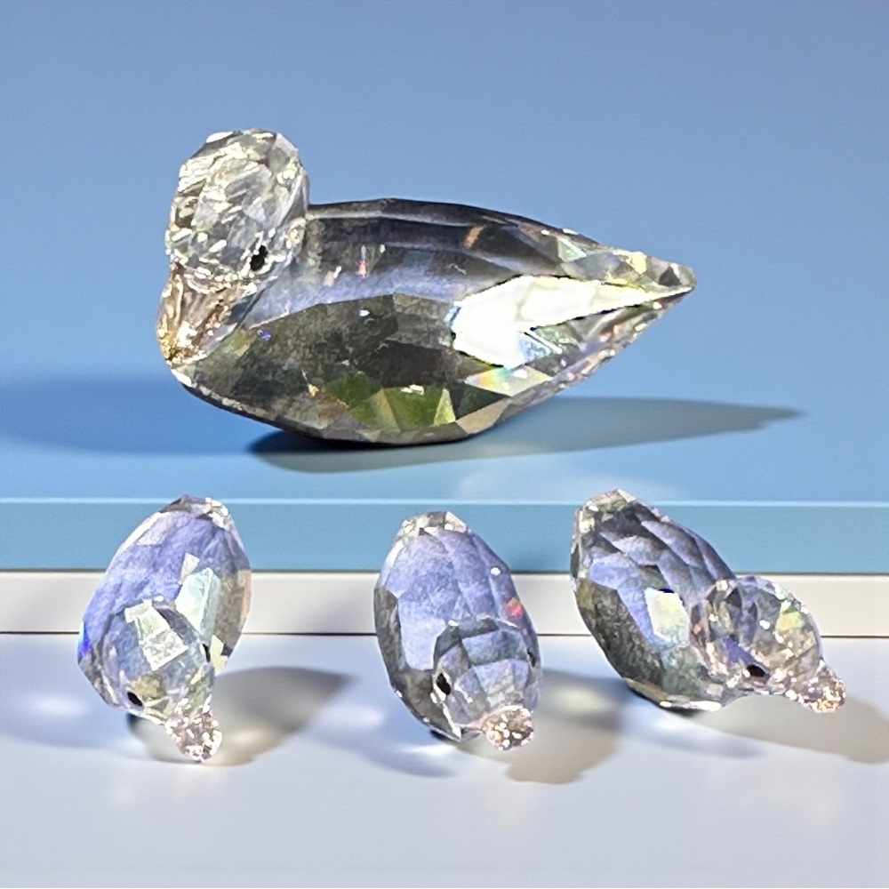 Swarovski Duck Family (3.8cm) Figurines (5004695) (EUC)